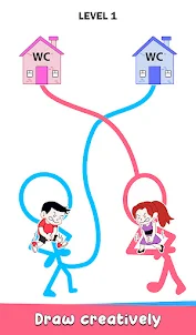 Toilet Rush Race: Draw Puzzle