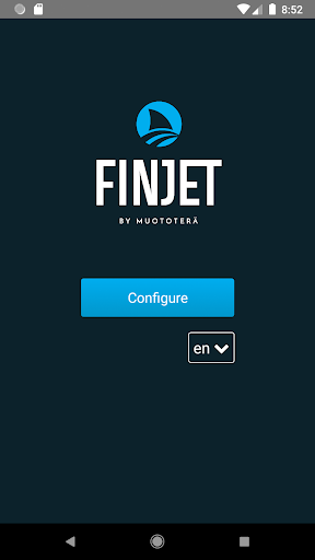 Android application FinJet by Muototerä screenshort
