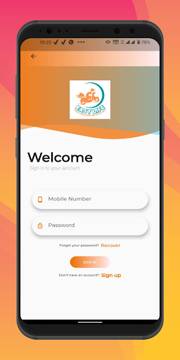 Android application EasyLife screenshort