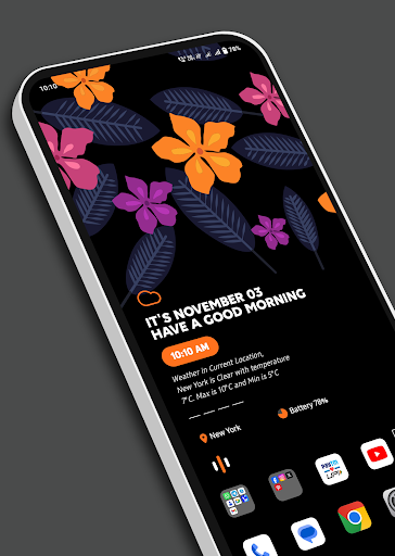 Android application Florencia Launcher 2023 screenshort