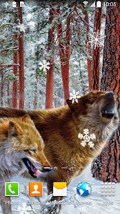 Winter Live Wallpaper Captura de pantalla