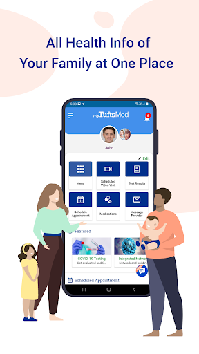 myTuftsMed Screen 2