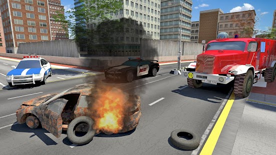 Fire Truck Simulator 2019 Screenshot