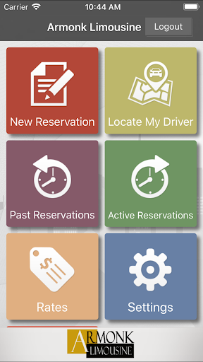Android application Armonk Limousine Car Service screenshort