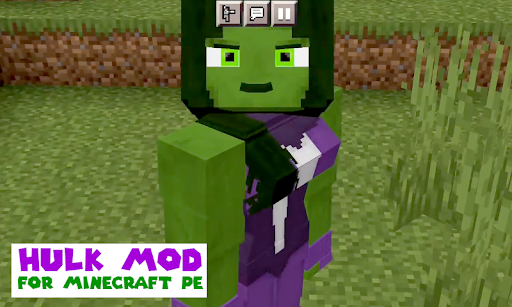 Android application Hulk Mod for Minecraft PE screenshort