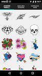 screenshot of Get a Tattoo - tribal stickers
