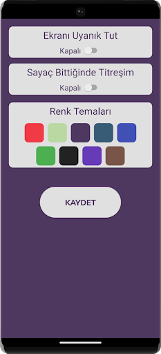 Pomodoro Sayacı Screen 2