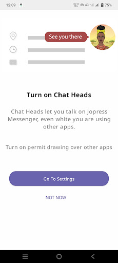 Jopress Messenger Screen 3