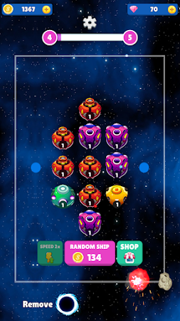 Game screenshot Merge Ships : Space battle hack