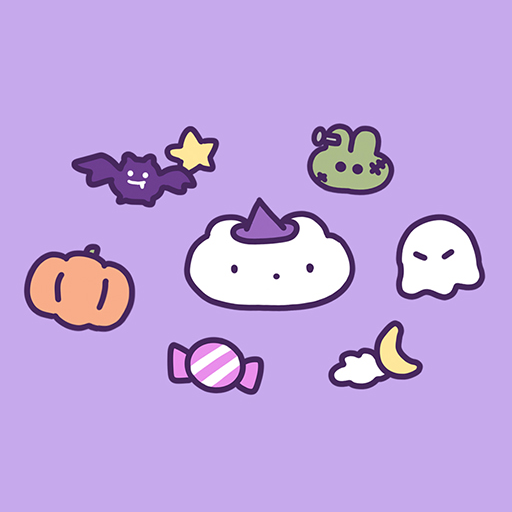 큐티 할로윈 젤리곰 카톡 테마 logo