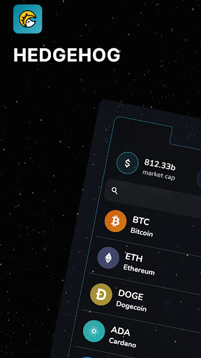 Android application Hedgehog Crypto screenshort