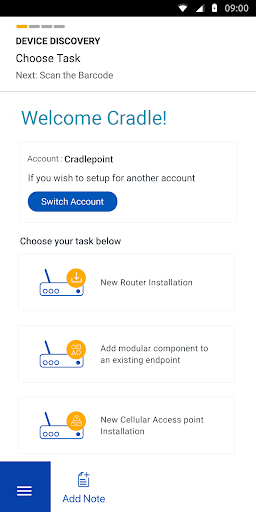 Cradlepoint Verify Screen 3