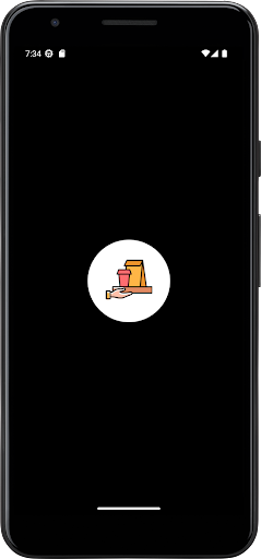 Android application Frundo cliente screenshort