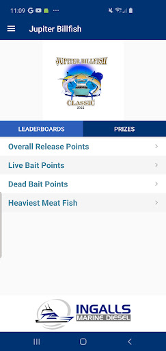 Android application Jupiter Billfish Classic screenshort