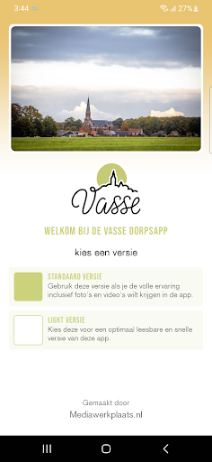 Android application Vasse screenshort