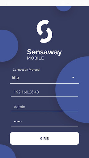 Android application Sensaway screenshort