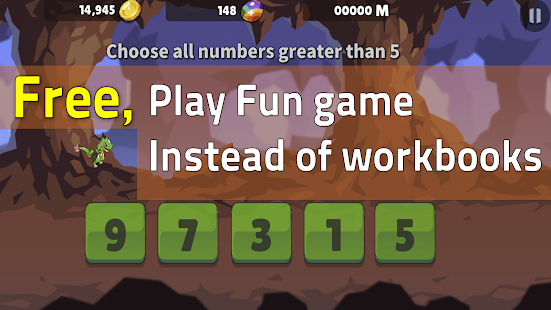 Dragon Math Learning Games Screenshot