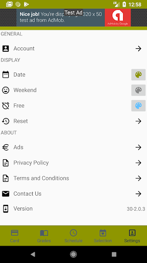 HHS Schedule Screenshot 4 - AppWisp.com