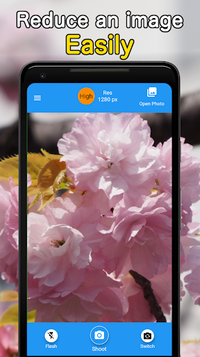 Android application Reduction Camera Basic screenshort