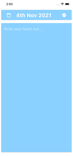 Android application Journo screenshort