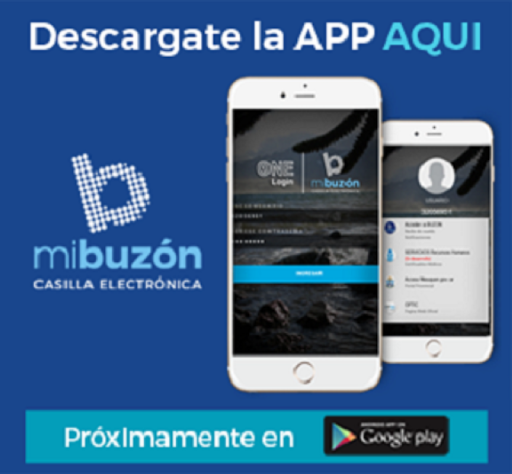 Android application Mi Buzón screenshort