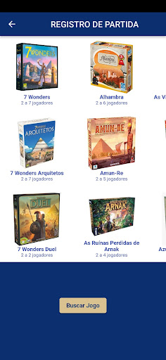 Android application Yasur Board Games screenshort