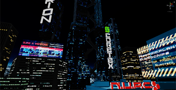 Cyber ​​rétro punk 2069 | FPS Cyberpunk 3D
