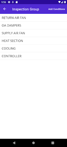 MVH Service Inspections Screen 3