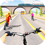 Cover Image of ดาวน์โหลด Extreme Bicycle Racing 2019: Highway City Rider 1.1 APK
