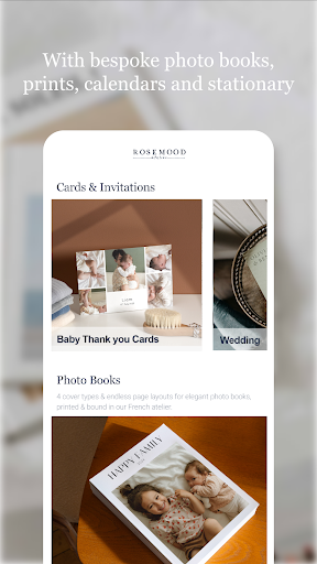 Rosemood: Photo Books & Prints Screen 2