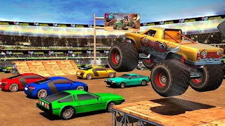 Monster Truck Demolition Smash Cars Screenshot