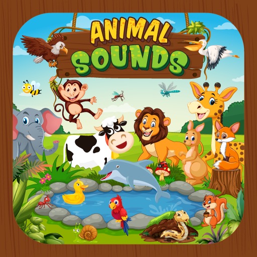 Animal Sounds for Kids Logo
