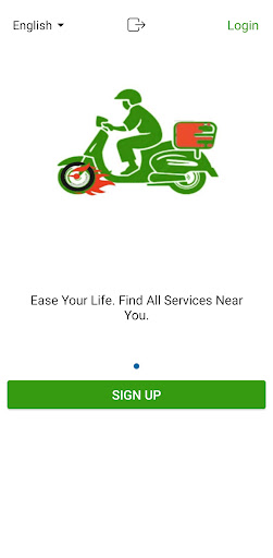 Android application NarXpress Customer screenshort