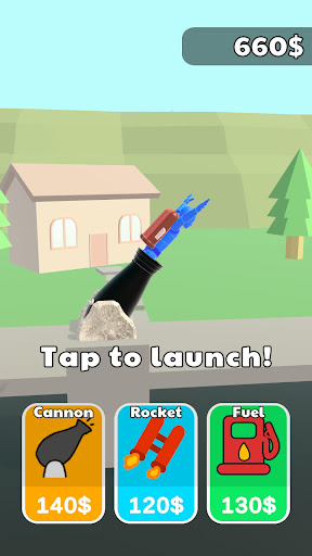 Android application Rocket Man screenshort
