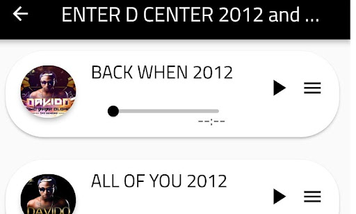 DAVIDO LATEST ALBUMS Screen 3