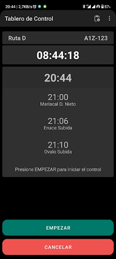 Android application BusControl Bahia screenshort