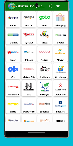 Android application Online Shopping Pakistan screenshort