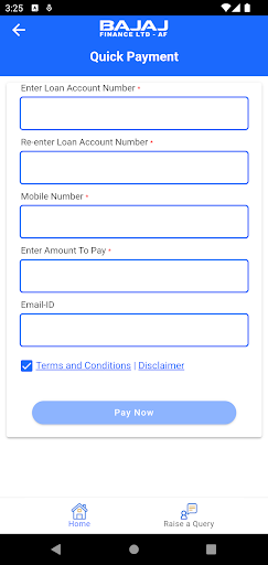 Bajaj finance loan details on sale for two wheeler