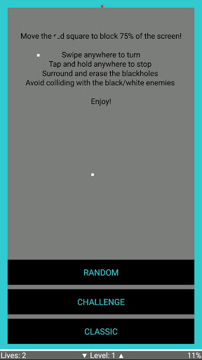 Android application Xonix32 screenshort