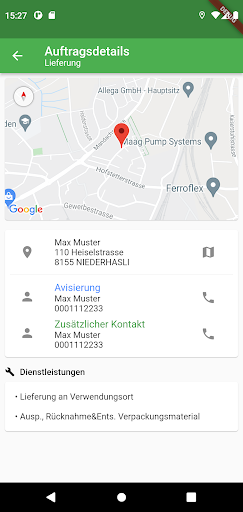 eosMX Aufstellservice Screen 3