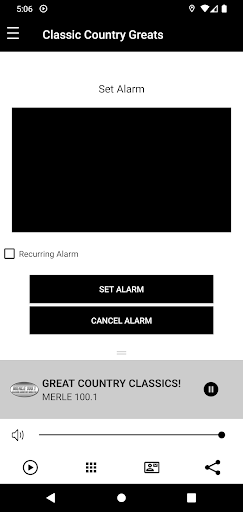 Android application Merle 100.1 screenshort