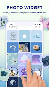 วิดเจ็ตรูปภาพ: Widgets iOS 16
