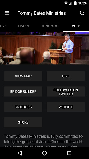 Tommy Bates Ministries Screen 3