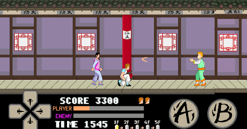 kung fu master arcade