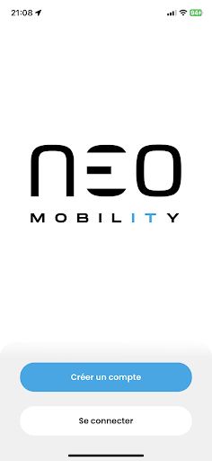 Android application Neo Mobility screenshort