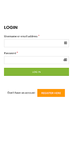 KwikMart Vendor App Screen 2