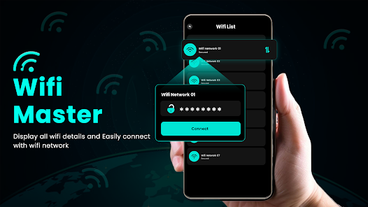 WIFI password show all key