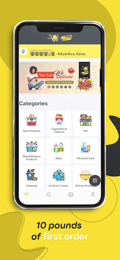 Android application GoPoşet screenshort