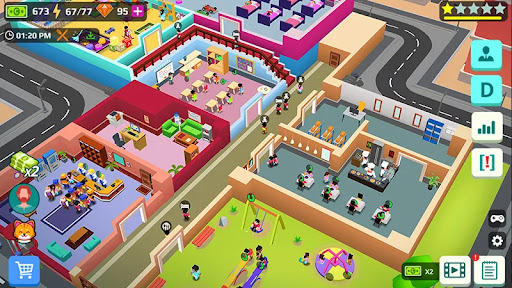 Idle Daycare Tycoon apkpoly screenshots 1