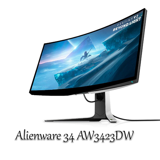 Alienware 34 AW3423DW screen logo